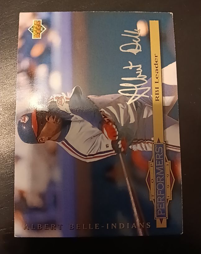 1994 Upper Deck Collector's Choice #314 Albert Belle — front