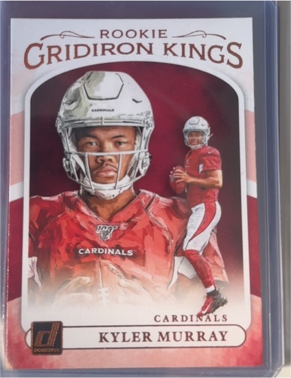 2019 Donruss #RGK-1 Kyler Murray Rookie Gridiron Kings — front