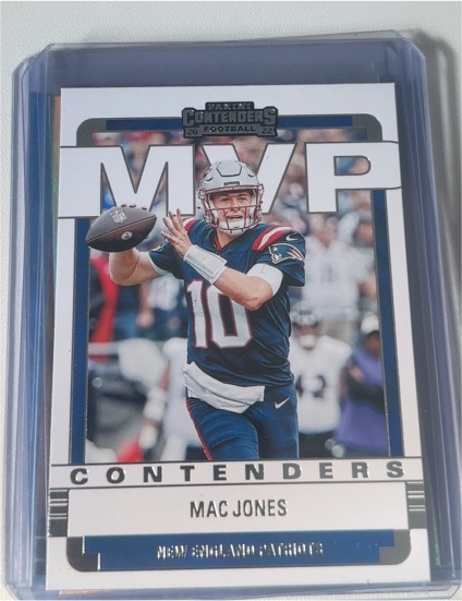 2022 Panini Contenders MVP Contenders #MVP-MJO Mac Jones — front