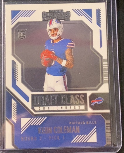 2024 Panini Contenders Draft Class Contenders #17 Keon Coleman — front