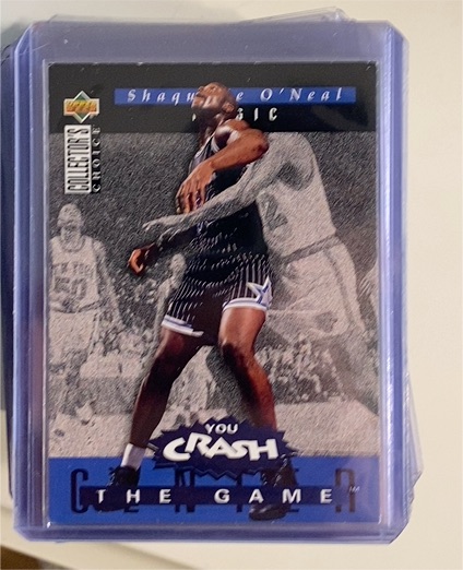 1994 Upper Deck Collector's Choice You Crash the Game #R10 Shaquille O'Neal — front