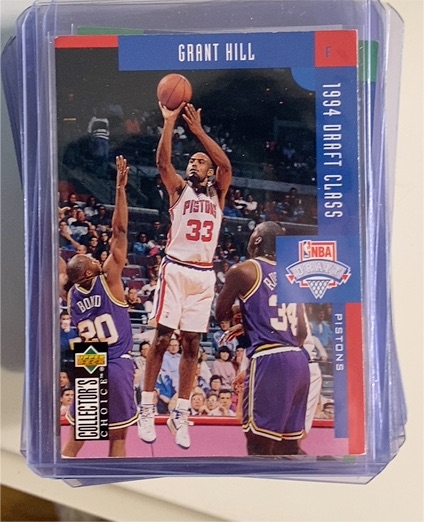 1994-95 Upper Deck Collector's Choice #409 Grant Hill — front