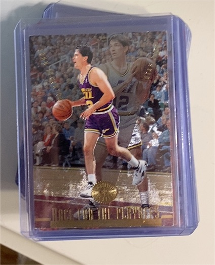 1996 Upper Deck SP Championship Series #144 John Stockton — front