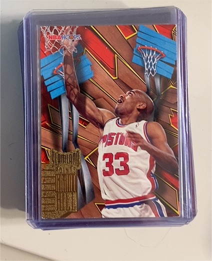 1995-96 NBA Hoops Slamland #SL14 Grant Hill — front
