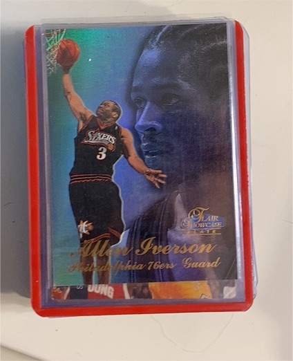 1997-98 Fleer Flair Showcase #3 Allen Iverson — front