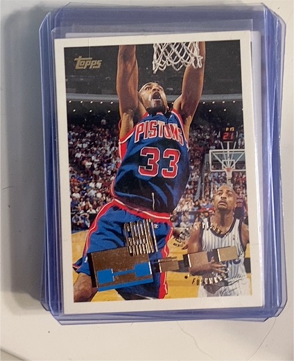 1995-96 Topps #33 Grant Hill — front