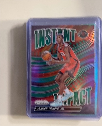 2022-23 Panini Prizm Instant Impact #3 Jabari Smith Jr. — front