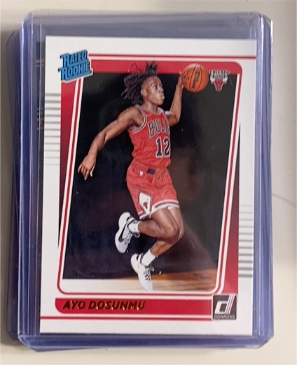 2021-22 Donruss #221 Ayo Dosunmu — front