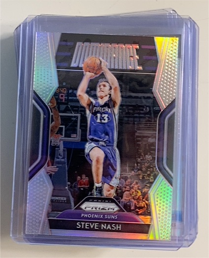 2018-19 Panini Prizm Dominance #11 Steve Nash — front