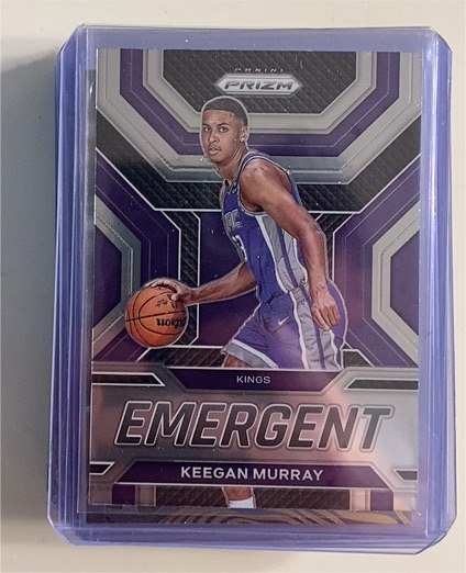 2022-23 Panini Prizm #8 Keegan Murray Emergent — front