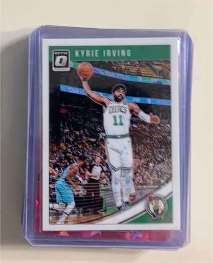 2018-19 Donruss Optic #56 Kyrie Irving Boston Celtics — front