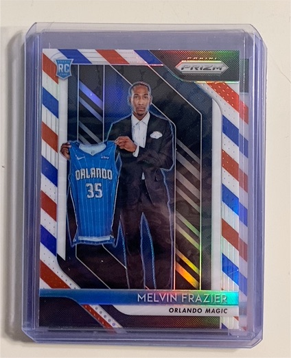 2018-19 Panini Prizm Red White Blue #109 Melvin Frazier Jr. — front
