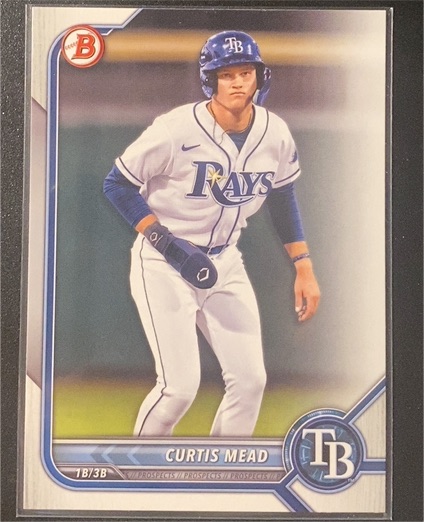 2022 Bowman Draft #BD-38 Curtis Mead — front