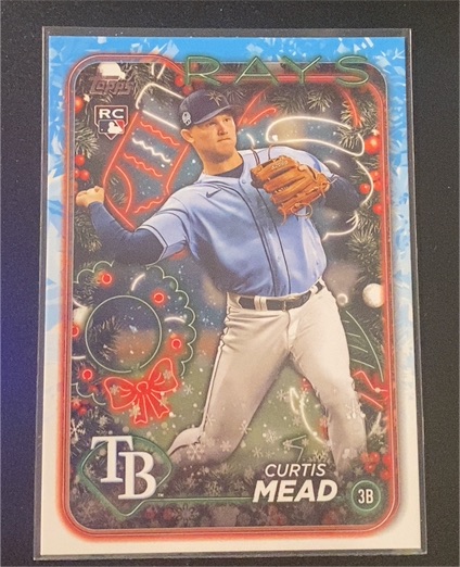 2024 Topps Holiday #H53 Curtis Mead — front