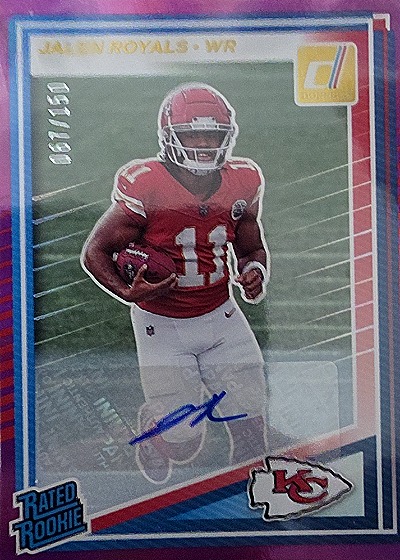 2021 Donruss #150 Jalen Royals — front