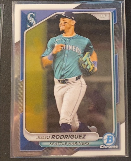 2024 Bowman Chrome #95 Julio Rodriguez — front