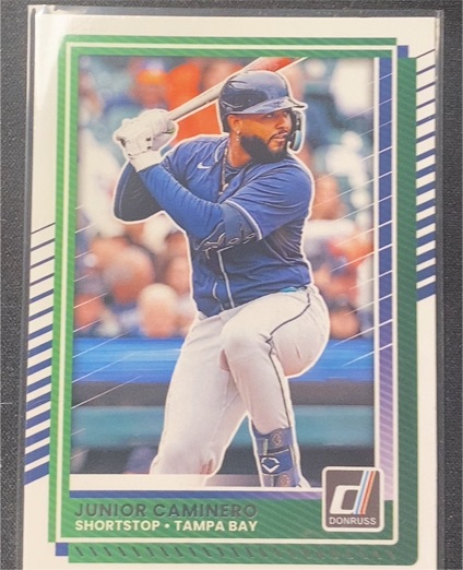2025 Panini Donruss #40 Junior Caminero — front