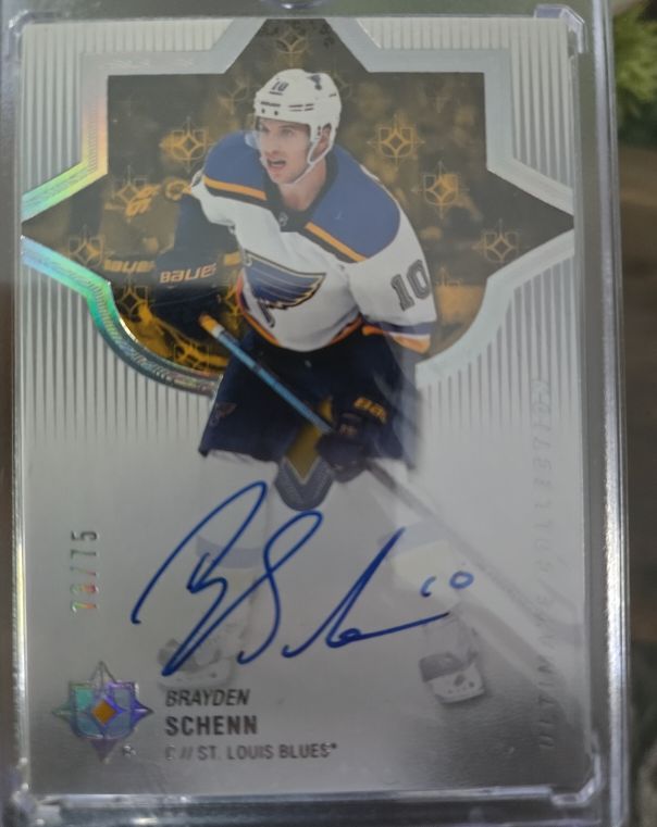 2018-19 Upper Deck Ultimate Collection #46 Brayden Schenn — front