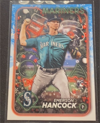 2024 Topps Holiday #H197 Emerson Hancock — front