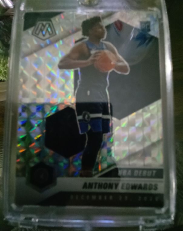 2020-21 Panini Mosaic NBA Debut #261 Anthony Edwards — front