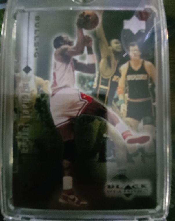 1998-99 Upper Deck Black Diamond #1 Michael Jordan — front