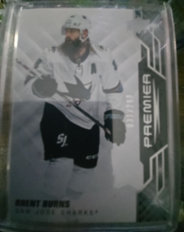 2019-20 Upper Deck Premier #20 Brent Burns — front