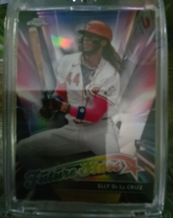 2024 Topps Chrome Update #FSU-11 Elly De La Cruz Future Stars — front