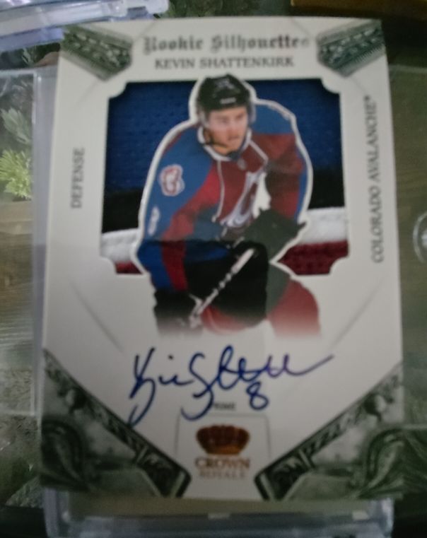 2010 Panini Crown Royale Rookie Silhouettes #Kevin Shattenkirk — front
