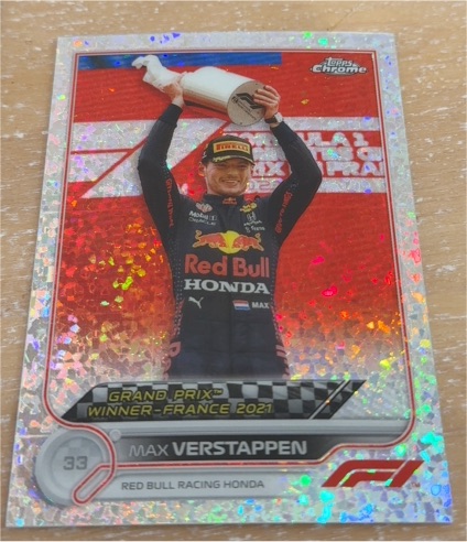 2022 Topps Chrome Formula 1 #157 Max Verstappen — front
