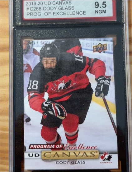 2019-20 Upper Deck Canvas #C268 Cody Glass — front