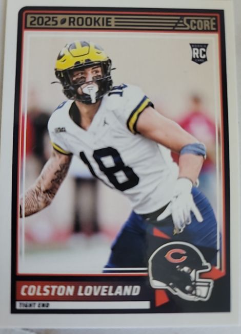 2025 Score #31 Colston Loveland — front