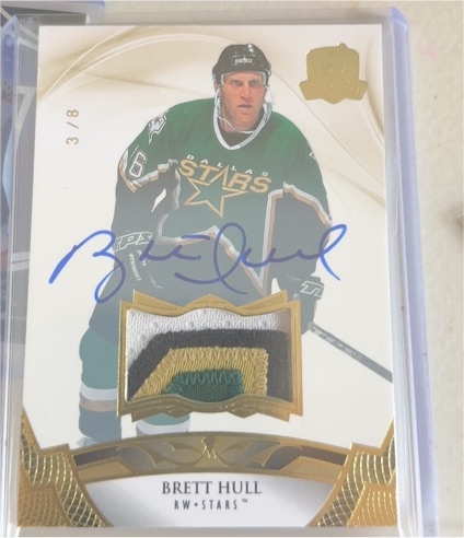 2020-21 Upper Deck The Cup #3/8 Brett Hull — front