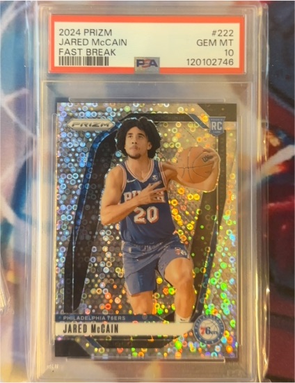 2024 Panini Prizm #222 Jared McCain — front