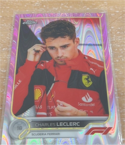 2022 Topps Chrome Formula 1 #26 Charles Leclerc — front