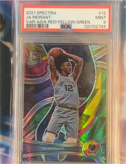 2021 Panini Spectra #12 Ja Morant — front