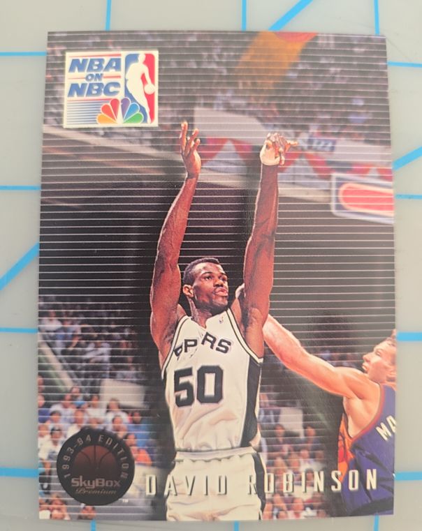 1993-94 SkyBox Premium #9 David Robinson — front