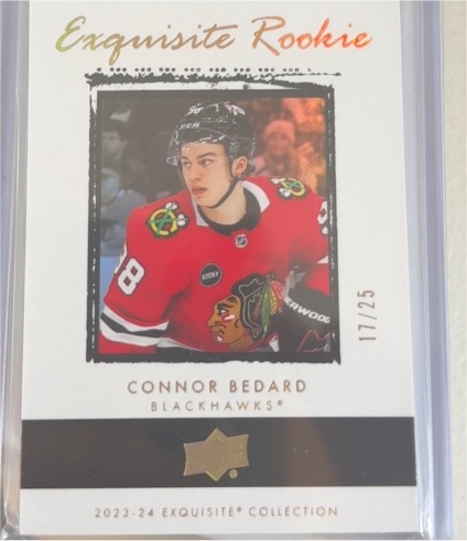 2023-24 Upper Deck Exquisite Collection #RR-CB Connor Bedard — front