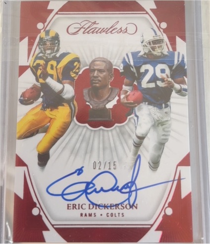 2023 Panini Flawless #02/15 Eric Dickerson — front