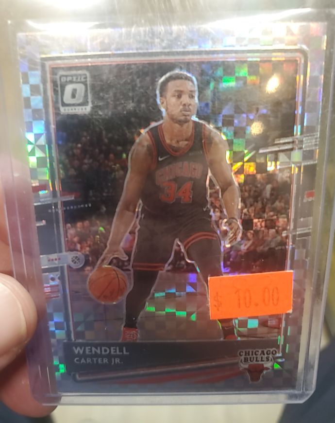 2020-21 Panini Donruss Optic #34 Wendell Carter Jr. — front