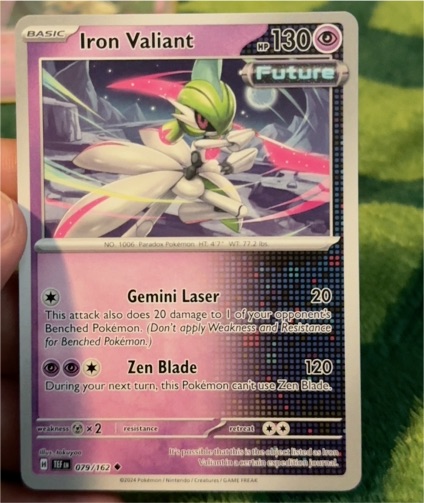 2024 Pokémon Temporal Forces #079 Iron Valiant — front
