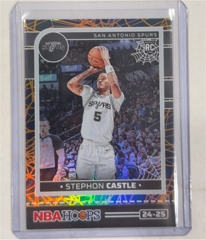2024-25 Panini NBA Hoops #250 Stephon Castle — front