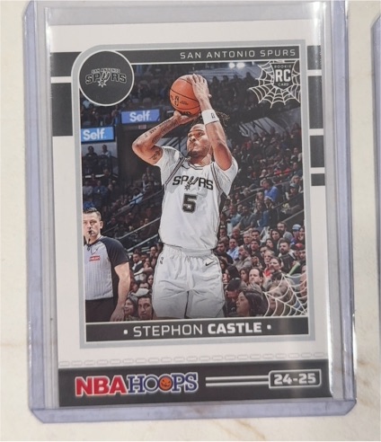 2024-25 Panini Haunted Hoops #250 Stephon Castle — front