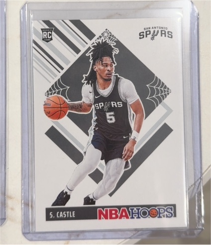 2024-25 Panini Haunted Hoops Tribute #294 Stephon Castle — front