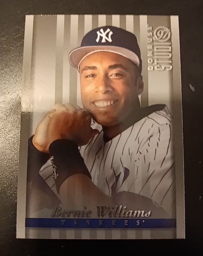 1997 Donruss Studio #97 Bernie Williams — front