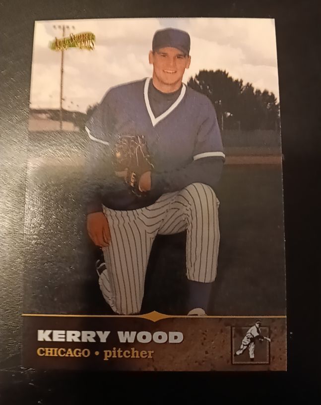 1996 Score Board All Sport Plus #166 Kerry Wood — front