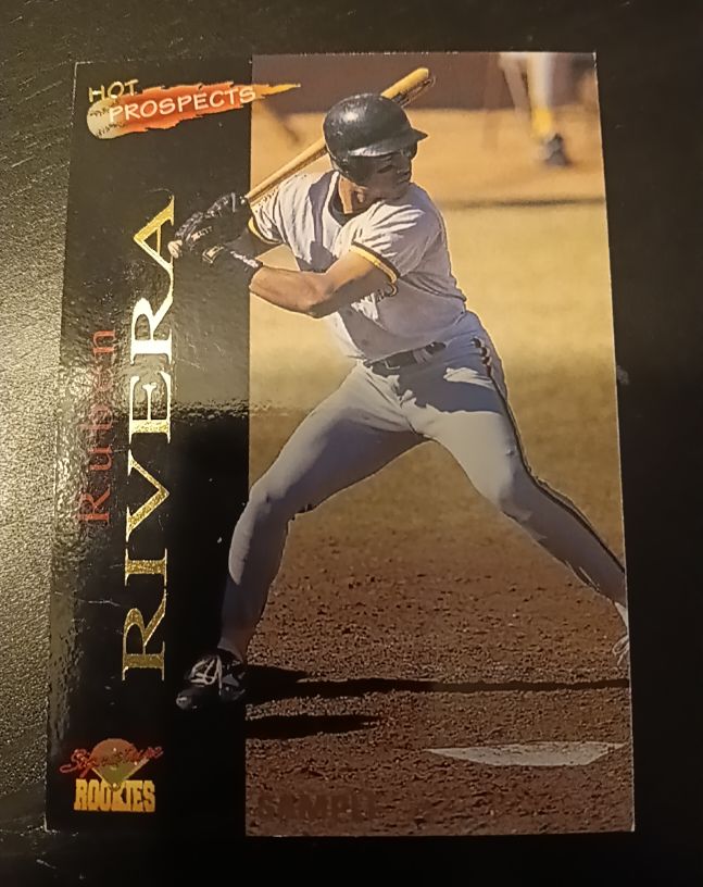 1995 Signature Rookies Hot Prospects #HP4 Ruben Rivera — front