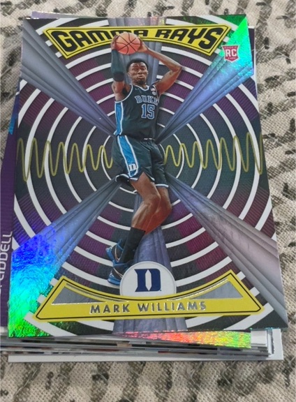 2022 Panini Chronicles Draft Picks Gamma Rays #ZG-MWI Mark Williams — front