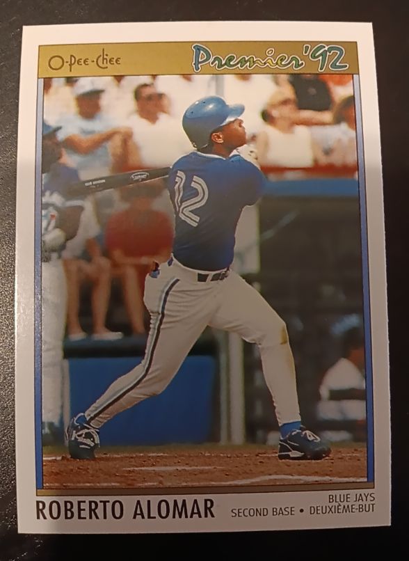 1992 O-Pee-Chee Premier #130 Roberto Alomar — front