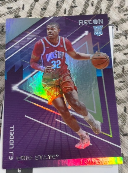 2022 Panini Chronicles Draft Picks Recon #8 E.J. Liddell — front