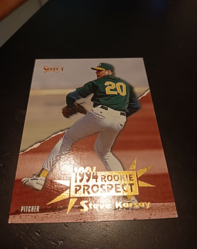 1994 Score Select #179 Steve Karsay Rookie Prospect — front